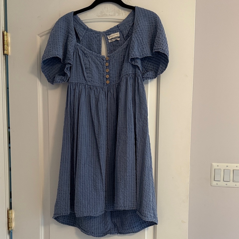 Urban Outfitters Textured Blue dress